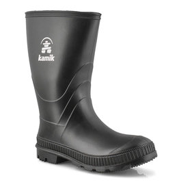 Kamik Black Stomp Youth Rain Boots