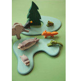 Ostheimer Wooden Toys Landscape: Pond Plate (2pc)