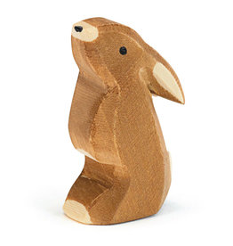 Ostheimer Wooden Toys Rabbit, Ears Low