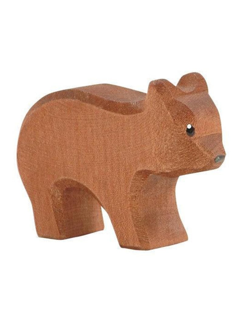 Ostheimer Wooden Toys Bear, Small, Running