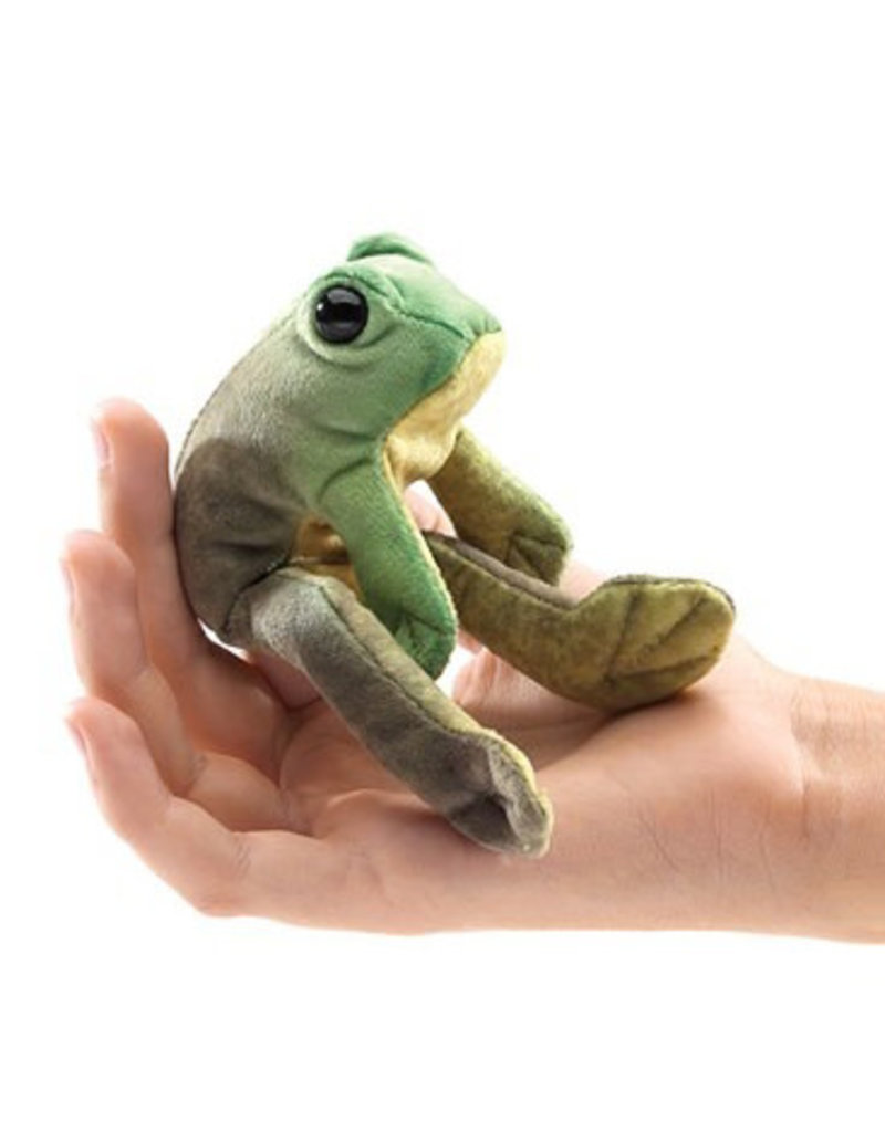 Folkmanis Finger Puppet - Sitting Frog