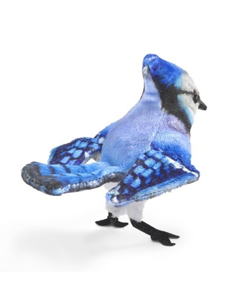 Folkmanis Finger Puppet - Blue Jay