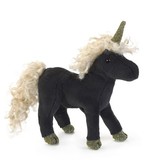 Folkmanis Finger Puppet - Black Unicorn