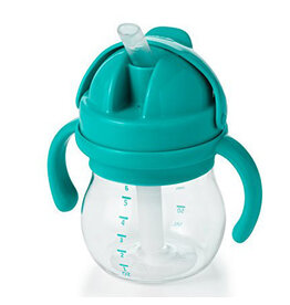 OXO Tot Straw Cup with Handles 6oz, Teal