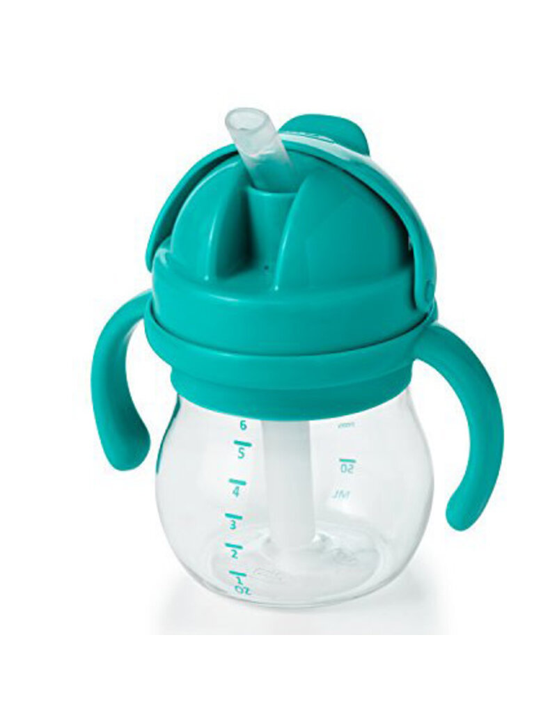 OXO Tot Straw Cup with Handles 6oz, Teal