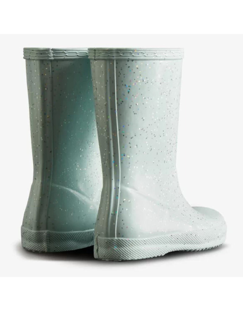 Blue Glitter Hunter Boots atelieryuwa.ciao.jp