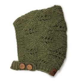 Nooks Coastal Forest Merino Bonnet