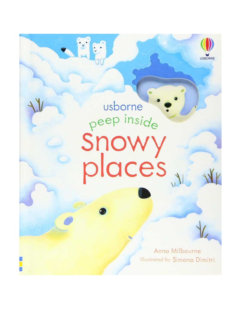 Usborne Peep Inside Snowy Places