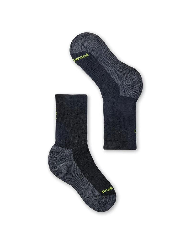 Smartwool Black Kids' Hike Full Cushion Crew Socks