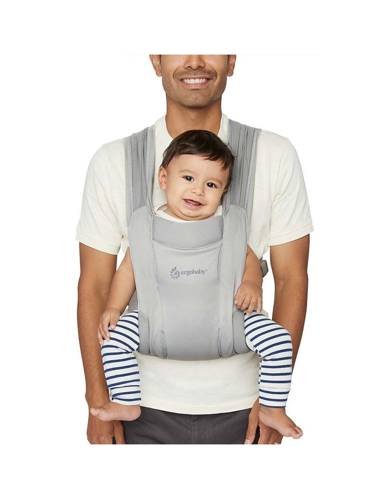Embrace Soft Air Mesh Newborn Carrier - Soft Grey