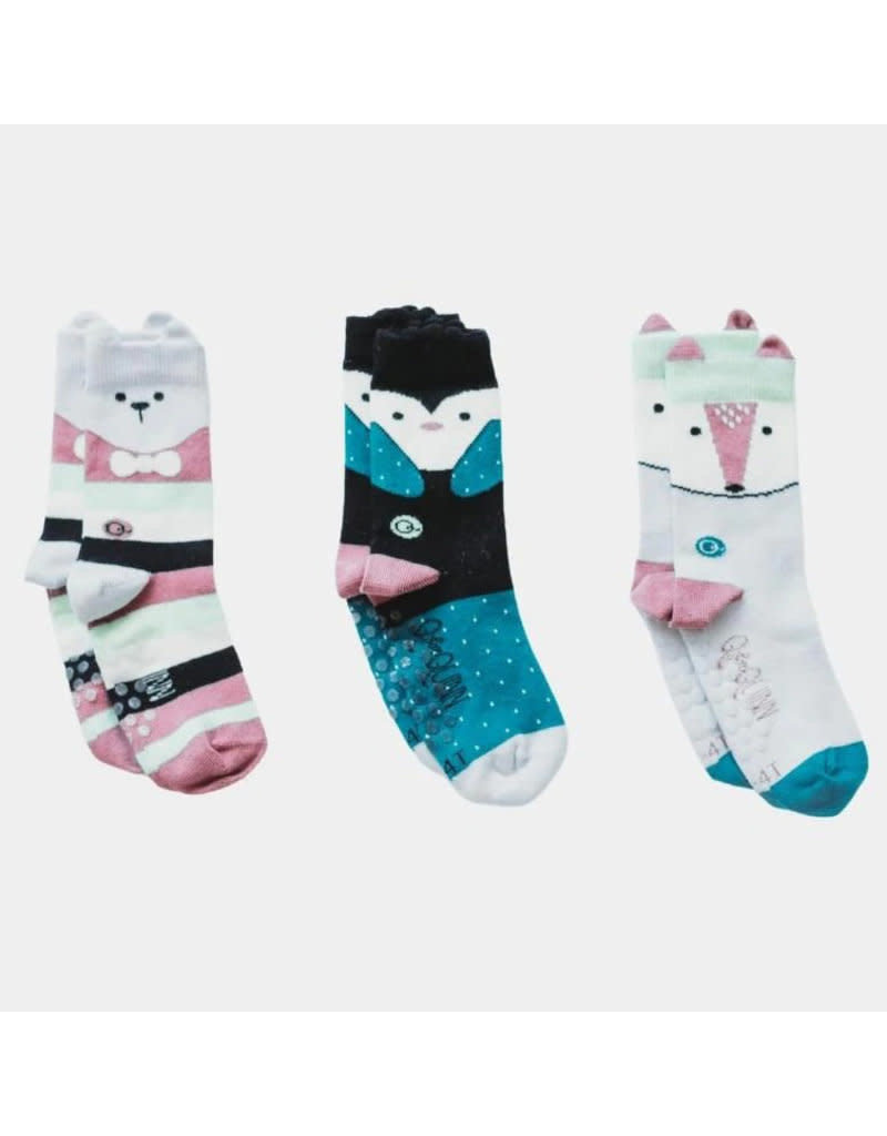 Arctic Animals Sticky Socks