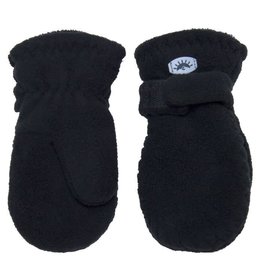 Black Fleece Mittens