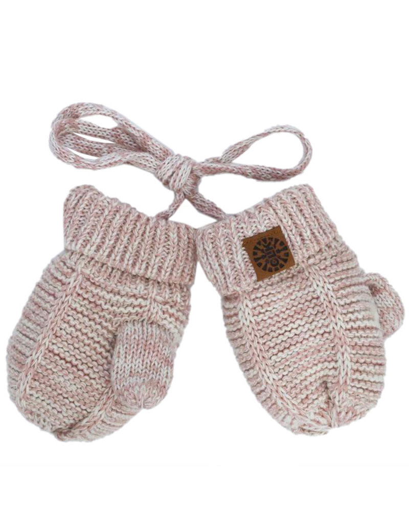 Baby Knit Mittens, Rose Mix