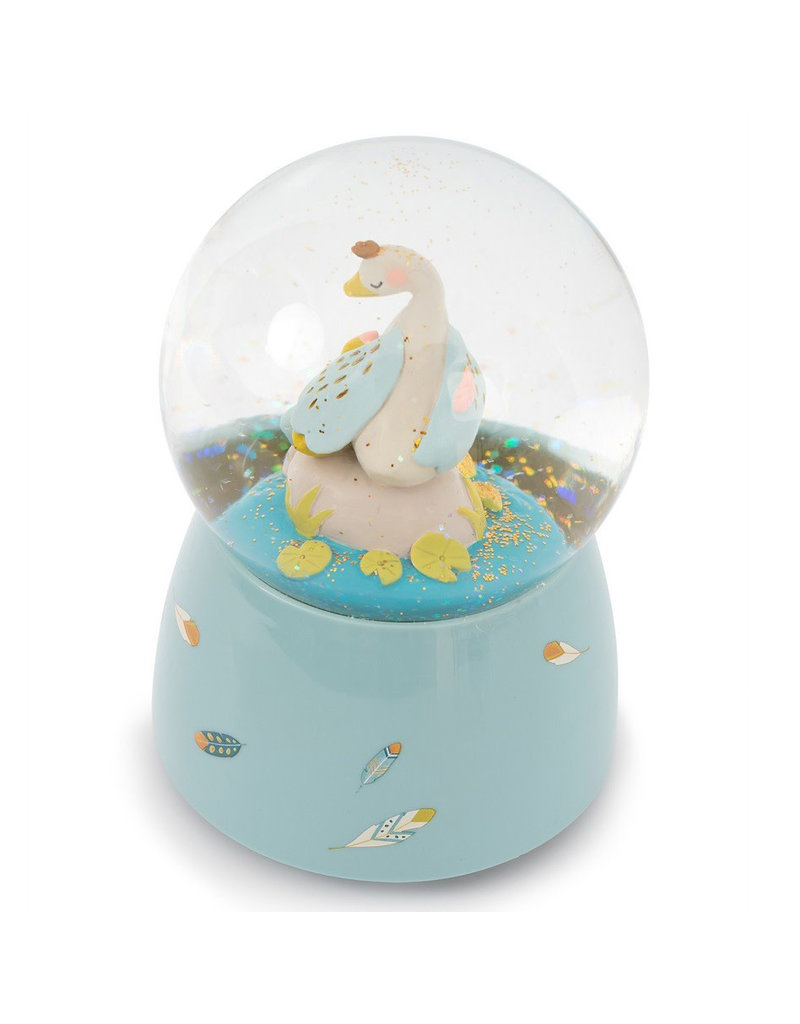 Moulin Roty Musical Geese Snow Globe