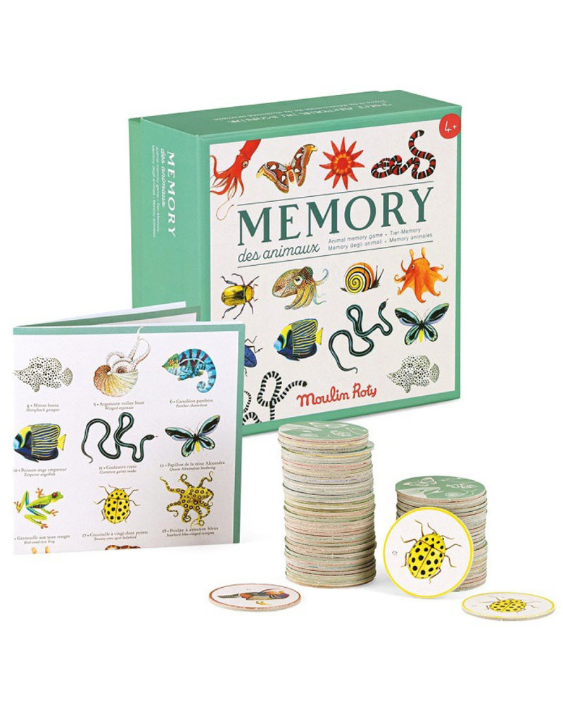 Moulin Roty Animal Memory Game 