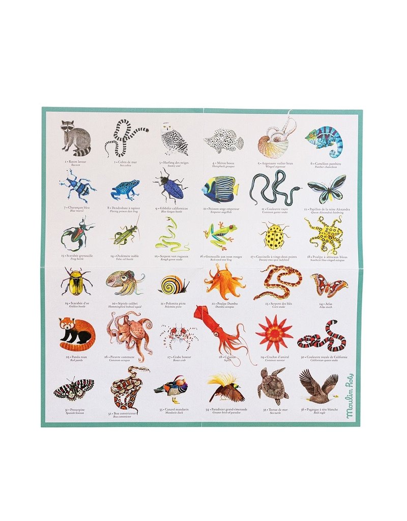 Moulin Roty Animal Memory Game 