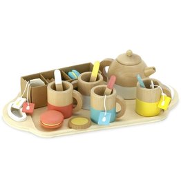 Vilac Wooden Tea & Macaron Set