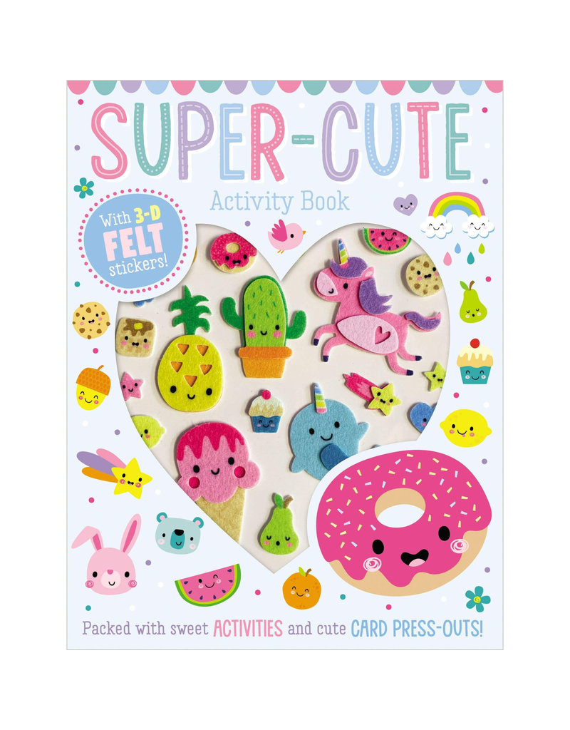 Super-Cute Sticker Activity Book 