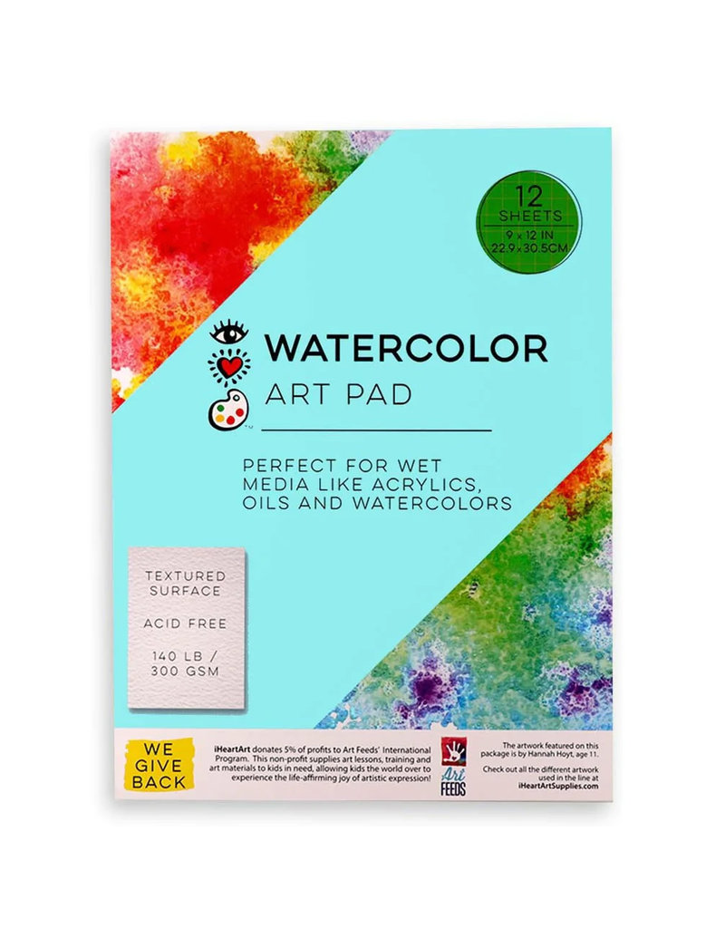 Bright Stripes Watercolour Pad