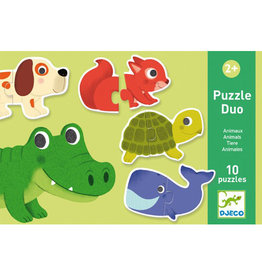 Djeco Puzzle Duo - Animals (2y+)