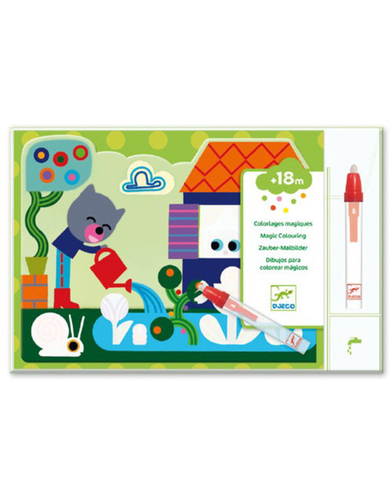 Djeco Hidden in the Garden Colouring Set (18m)