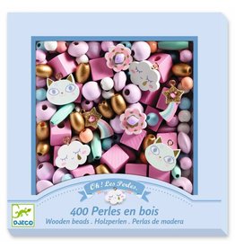 Djeco Wooden Beads - Rainbow