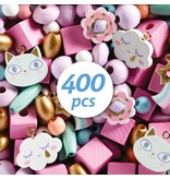 Djeco Wooden Beads - Rainbow