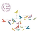 Djeco Mobile - Multicoloured Birds