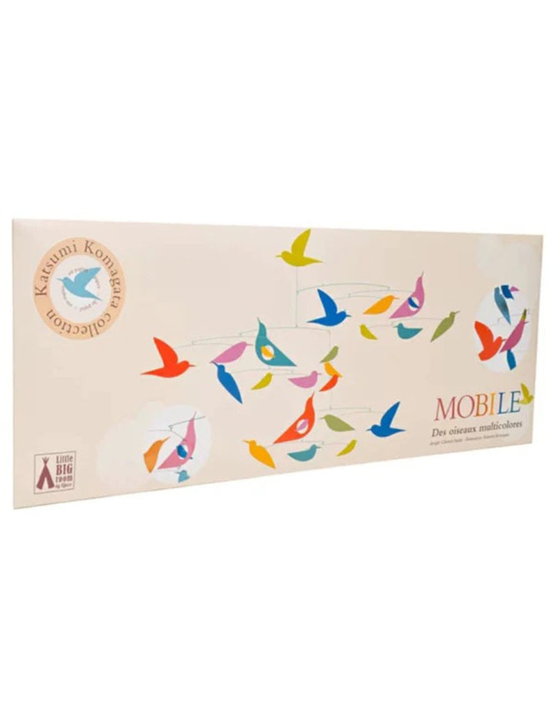 Djeco Mobile - Multicoloured Birds