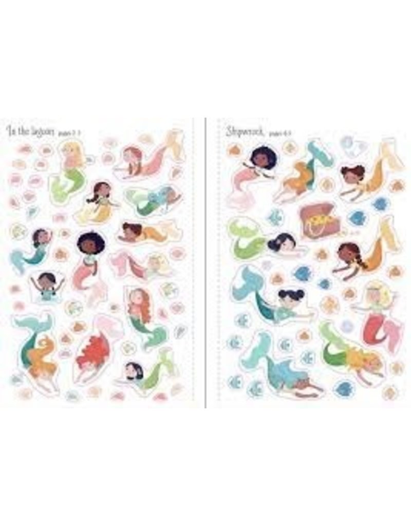 Usborne Little First Stickers: Mermaids