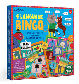 Eeboo 4 Language Bingo (5y+)