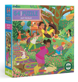 Eeboo Out to Play 64 Piece Puzzle