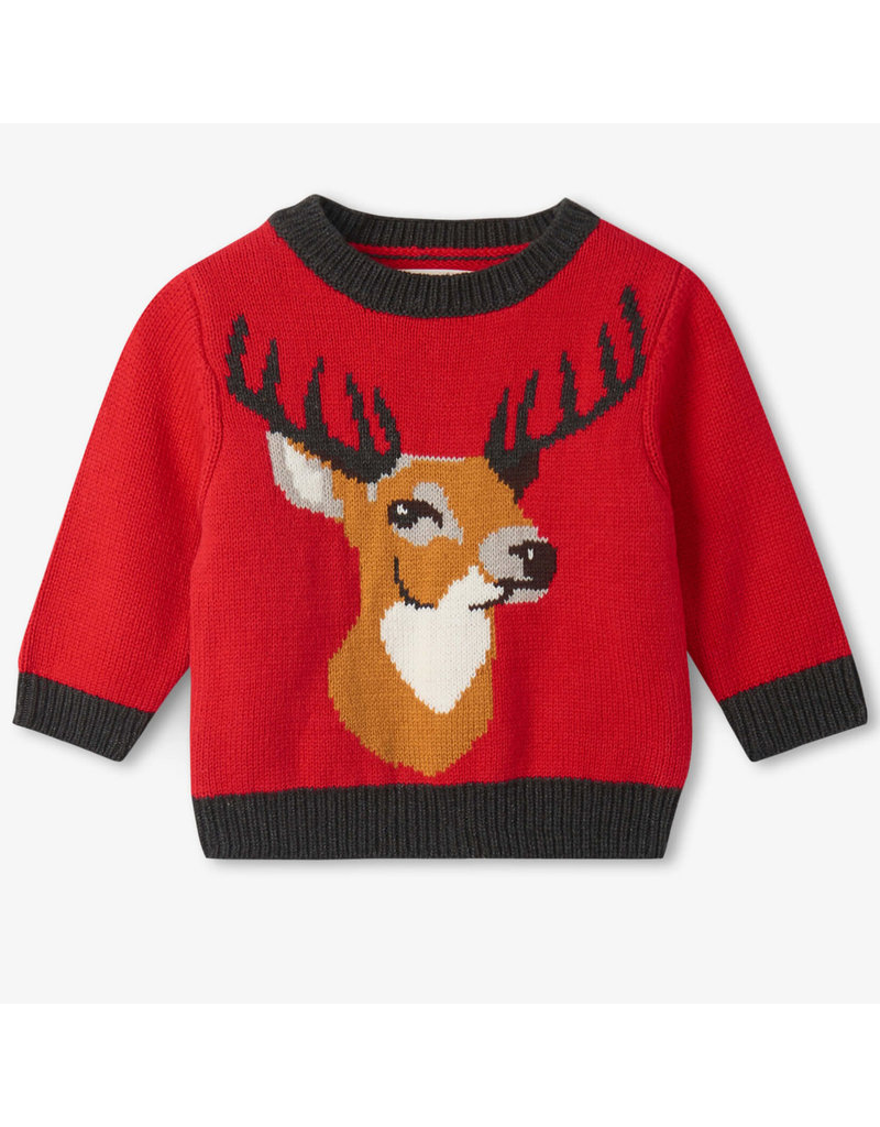 Hatley Holiday Stag Baby Sweater