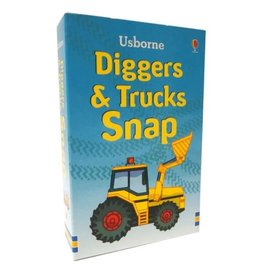 Usborne Snap Cards: Diggers & Trucks