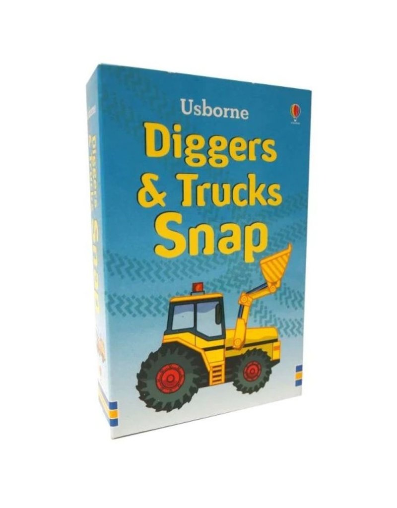 Usborne Snap Cards: Diggers & Trucks