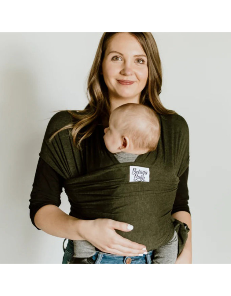Beluga Baby Beluga Baby Bamboo Wrap - The Jessica (Heather Green)