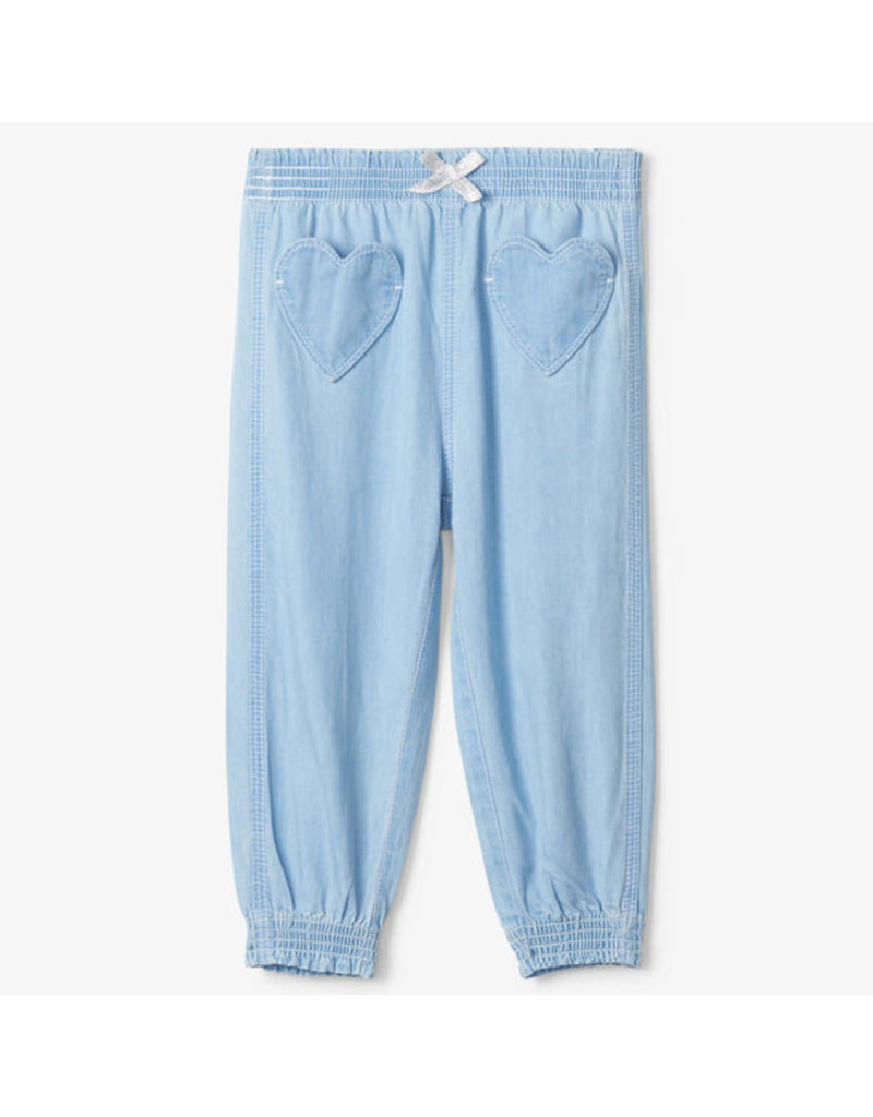 Hatley Denim Toddler Heart Pants