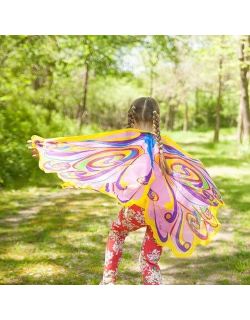 Peacock Fabric Wings