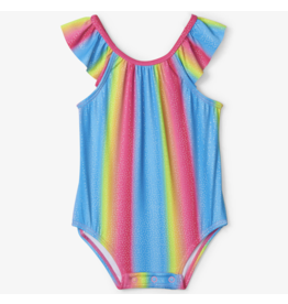 Hatley Jelly Bean Baby Ruffle Swimsuit Size: 9-12m