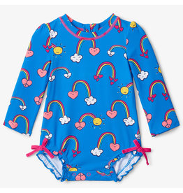 Hatley Summer Sky Baby Rashguard Swimsuit, Size: 12-18m