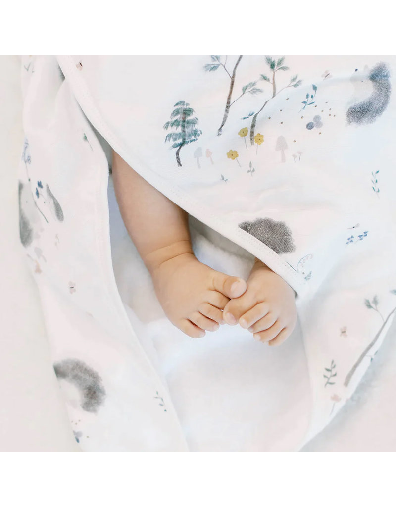 Loulou Lollipop Hedgehogs Hooded Towel & Cloth