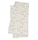 Loulou Lollipop Seashells Bamboo Swaddle