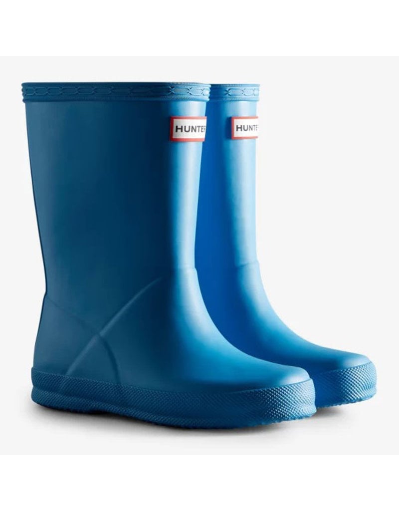 Hunter Boots Poolhouse Blue Kids First Boots