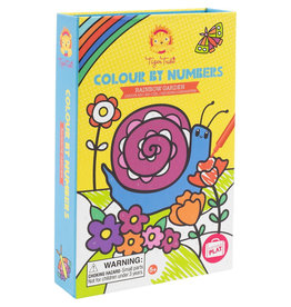 Schylling Rainbow Garden - Colour by Numbers
