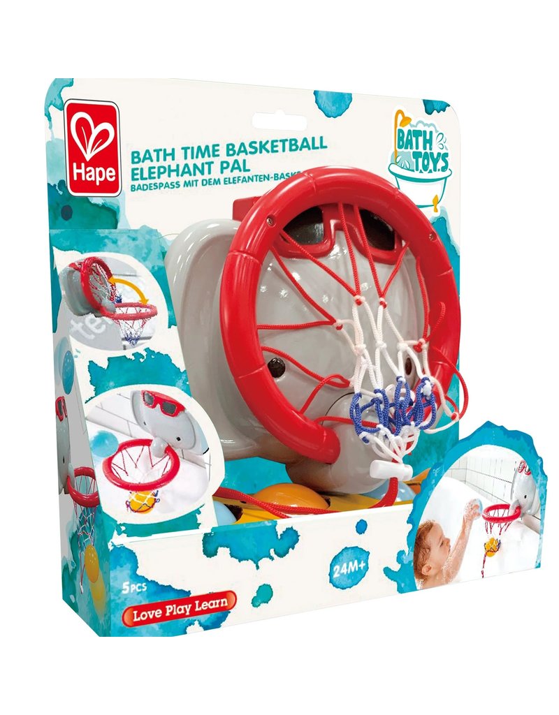 Hape Toys Bathtime Basketball Elephant Pal