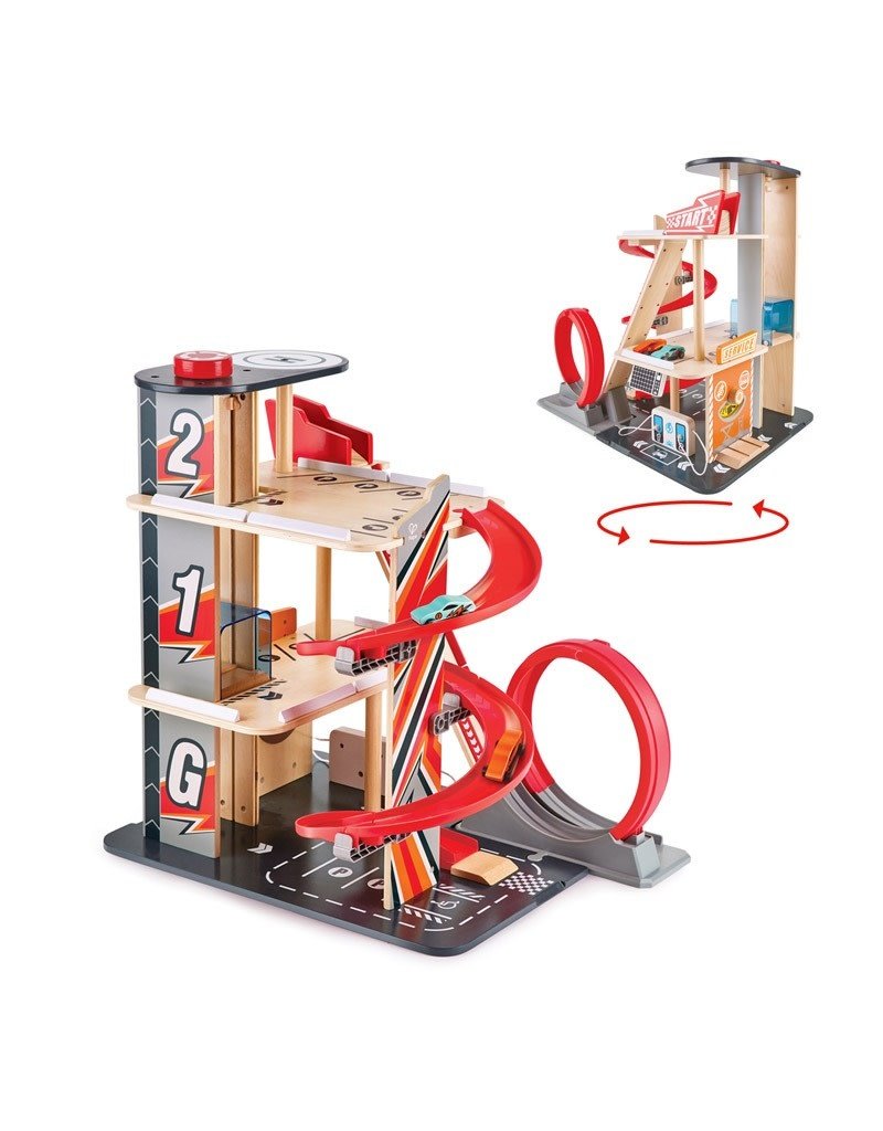 Hape Toys Gearhead Stunt Garage