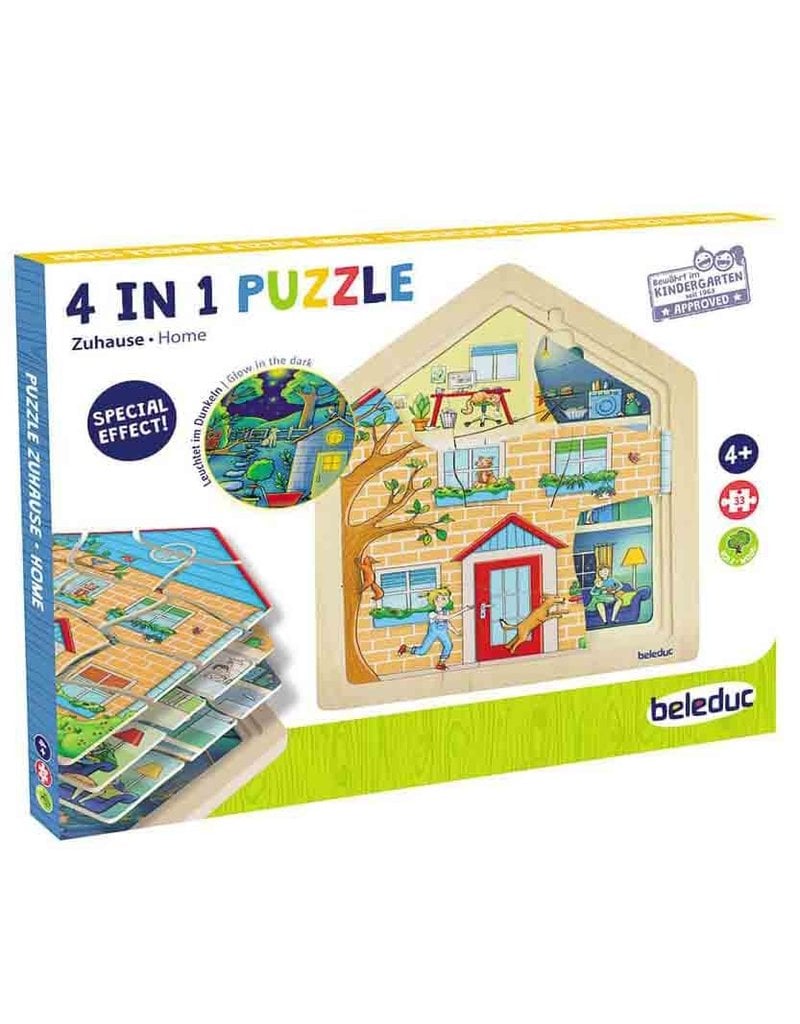 Playwell Home Wooden Layer-Puzzle  3y+