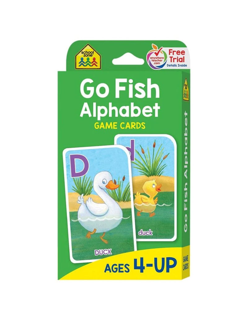 Playwell Go Fish Alphabet Flash Cards 4y+