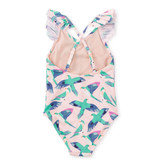 Parrot Polka Swimsuit