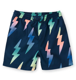 Tea Collection Lightening Bolts Swim Trunks Size: 2